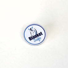 Load image into Gallery viewer, Blanket Safe Pin, Blanket Safe Logo, Blanket Safe Swag