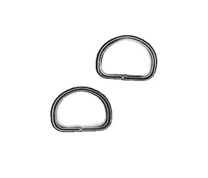 1.5 Inch Heavy Welded D Rings Nickel